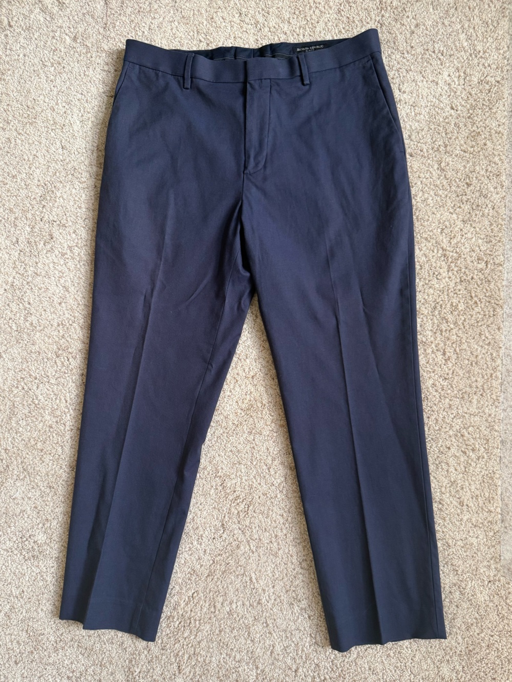 Banana Republic Navy Men’s Dress Pants - 34 x 30
